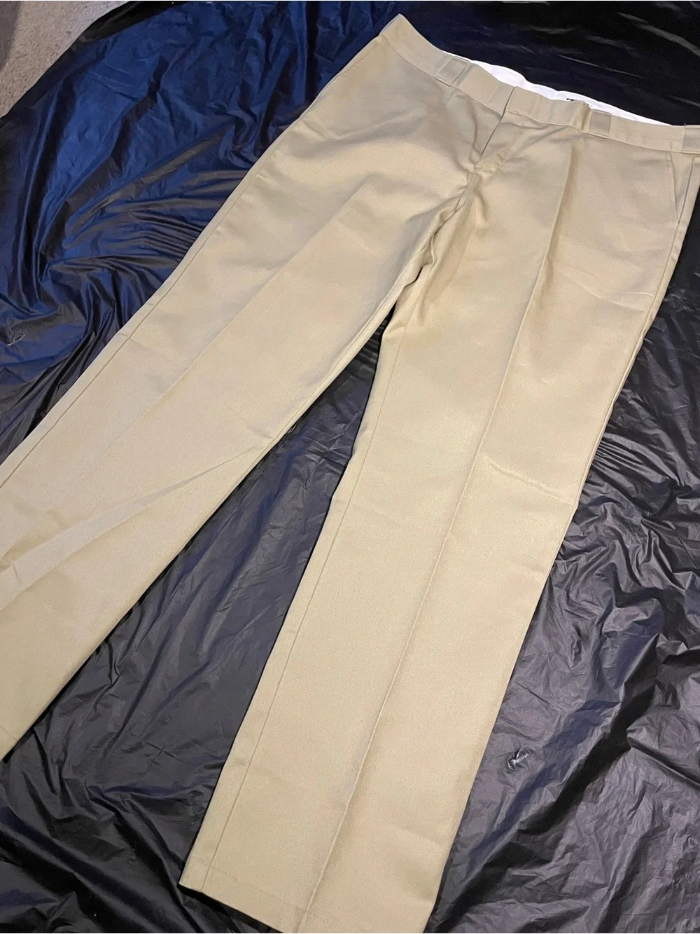 Dickies 874 Original Fit Mens Khaki Work Pants Size 42 Waist